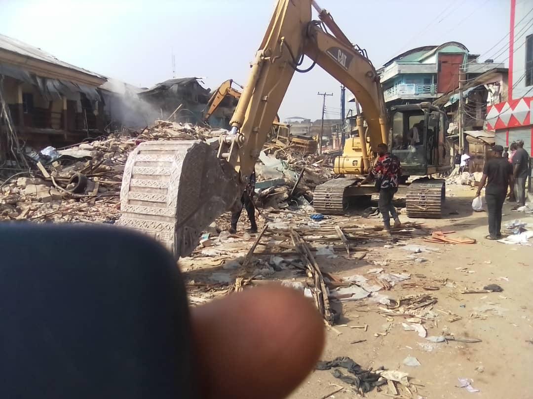 Soludo Defies Court, Demolishes Onitsha Main Market; Traders Allege Extortion and Theft