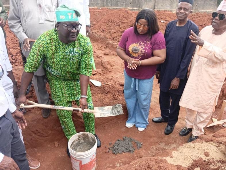 Ejigbo Chair Breaks Ground on New Primary School in Aigbaka Ward