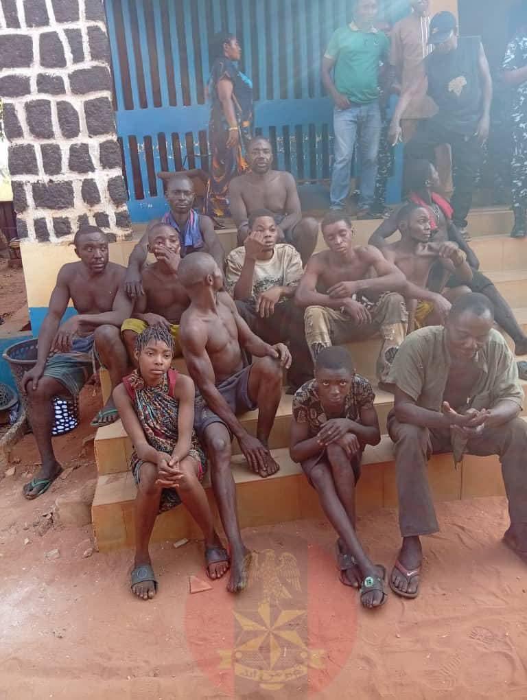 Security Forces Rescue 12 Kidnap Victims in Enugu Forest Operation