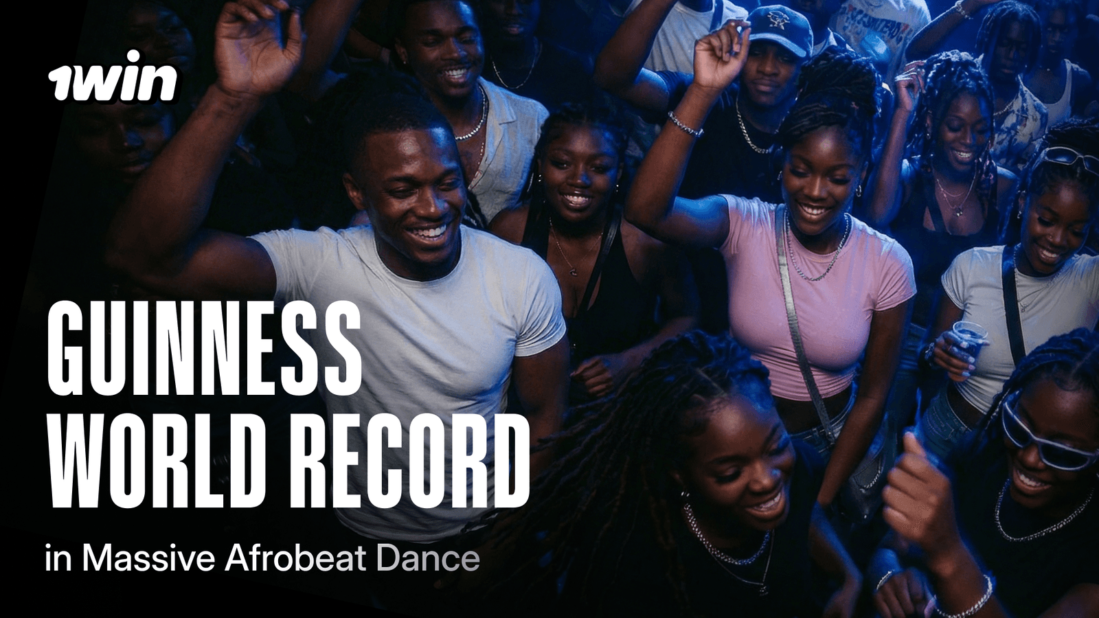 1win Nigeria Sets Guinness World Record for Most Massive Afrobeat Dance in Lagos