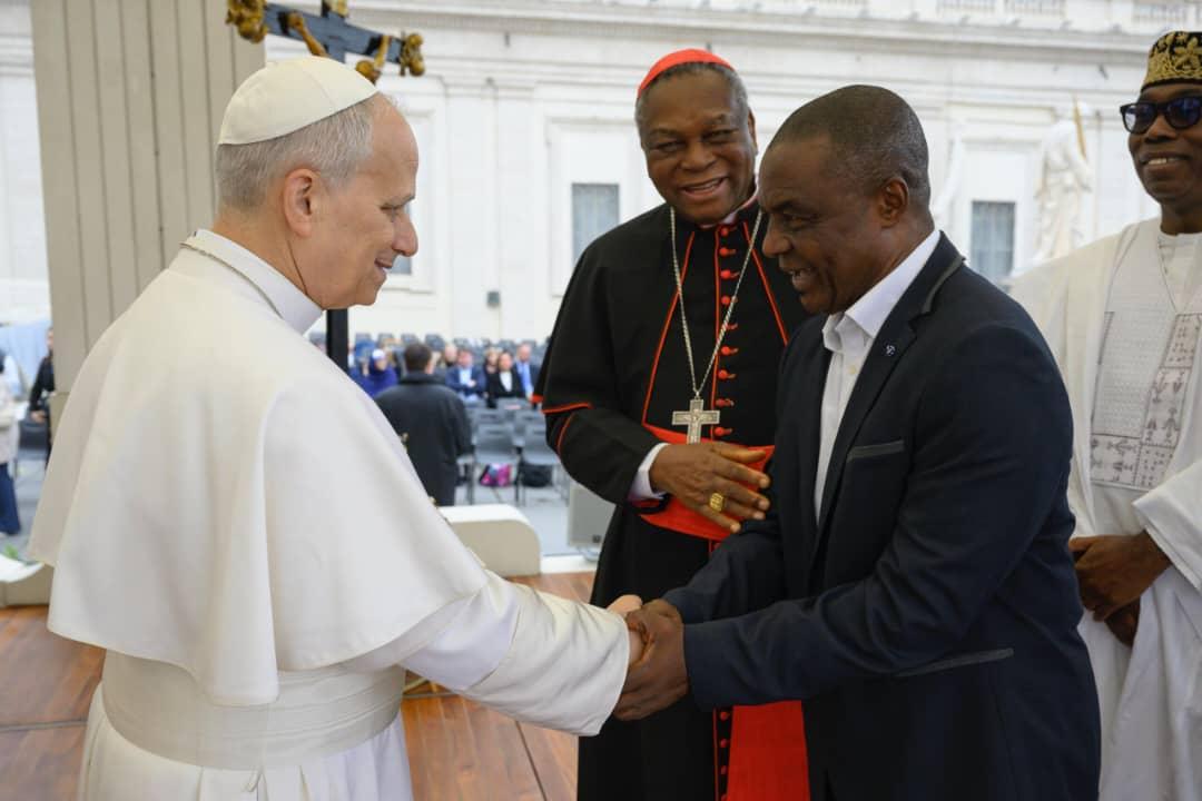 Former ESUT Chairman Ohaa Meets Pope Francis: A Bridge Between Nigerian Academia and the Vatican