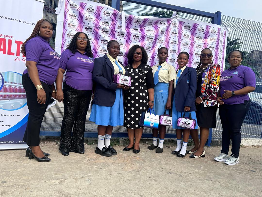 May & Baker Staff Push Menstrual Health Education in Lagos School Outreach