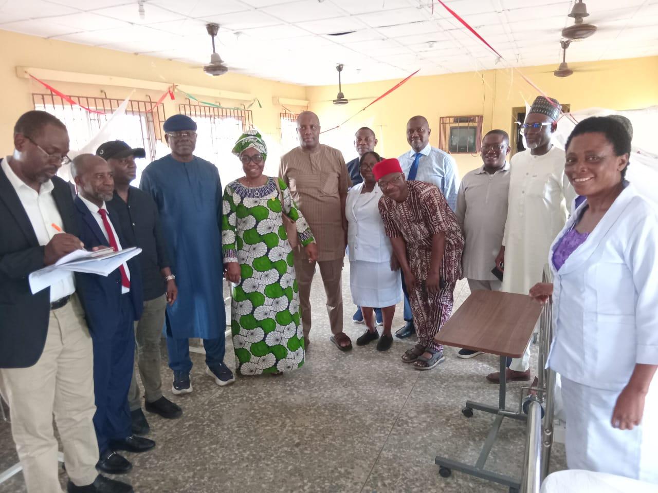 Federal Government Team Inspects Kwale General Hospital, Signaling Potential Infrastructure Upgrade