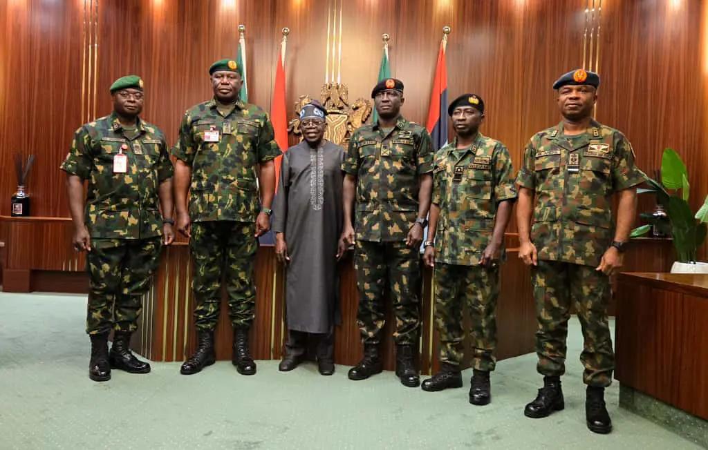 Borno Base Recaptured: Nigeria's Service Chiefs Review Strategy After Insurgent Attack