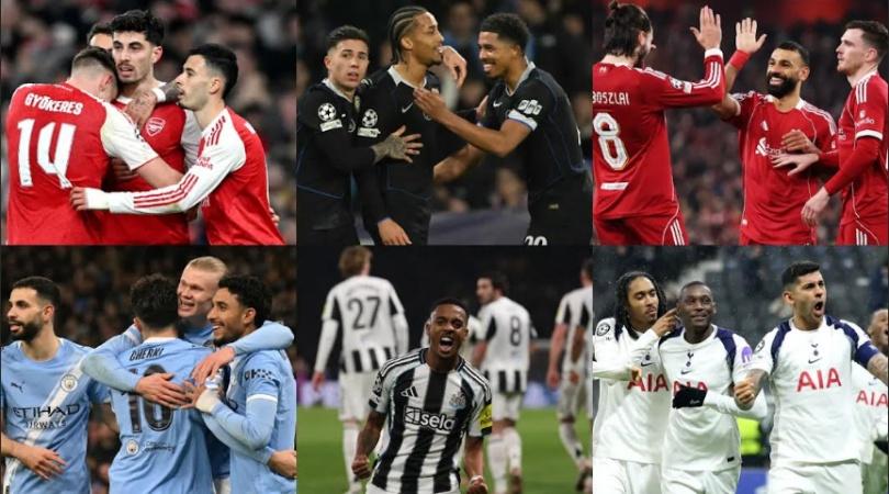 Five Premier League Clubs Advance to Champions League Knockout Stage